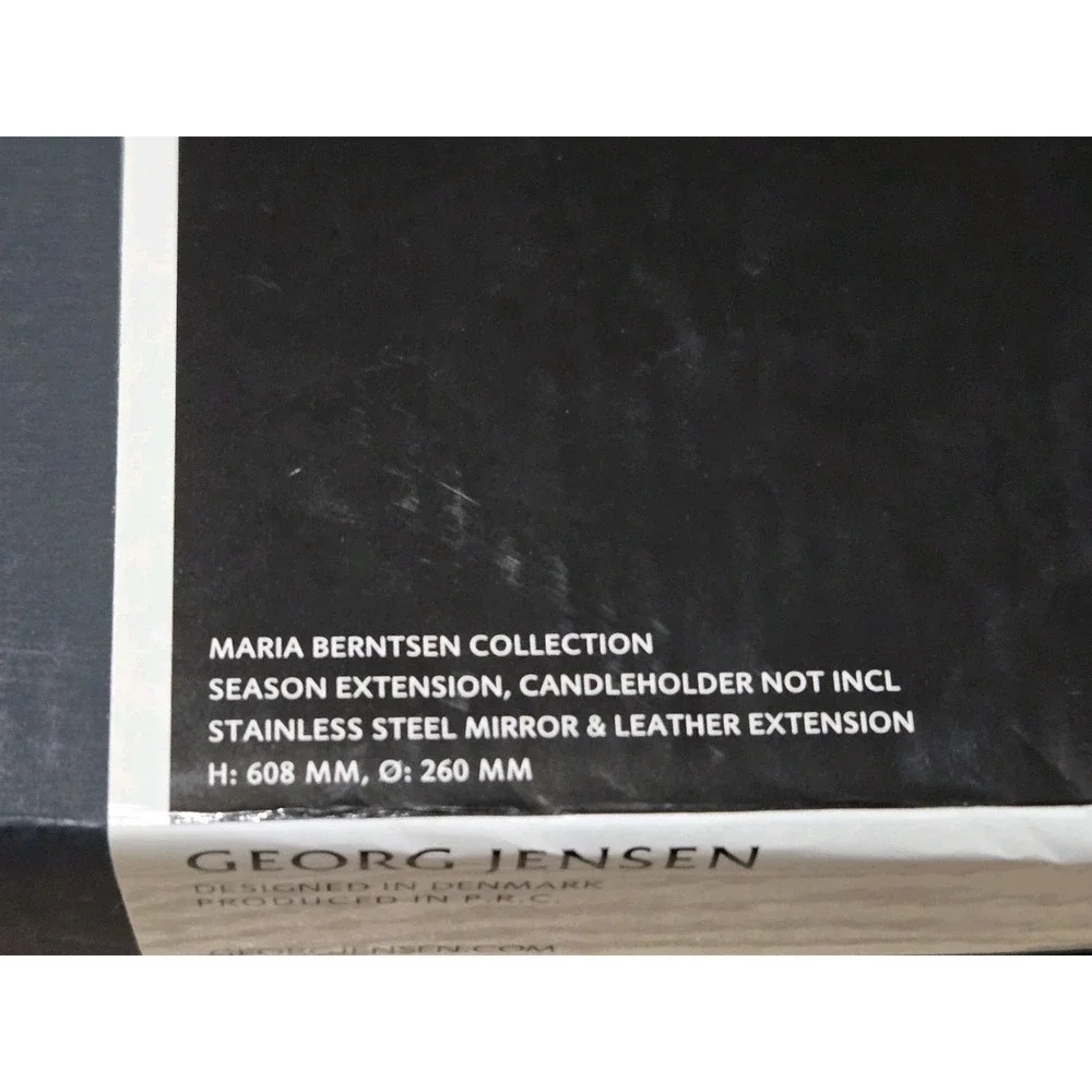 Maria Berntsen Georg Jensen Season Extension for‎ Candleholder New NIB Rare